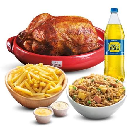 POLLO ENTERO(CON GASEOSA) - CON GASEOSA 